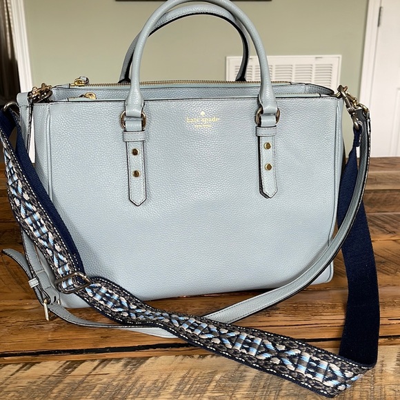 kate spade Handbags - Kate Spade Mulberry Street Leignann - Light Blue